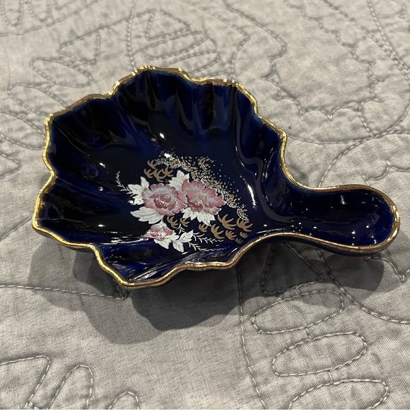 Six Asian Cobalt Blue Dipping Bowls — Vintage - Picture 10 of 10